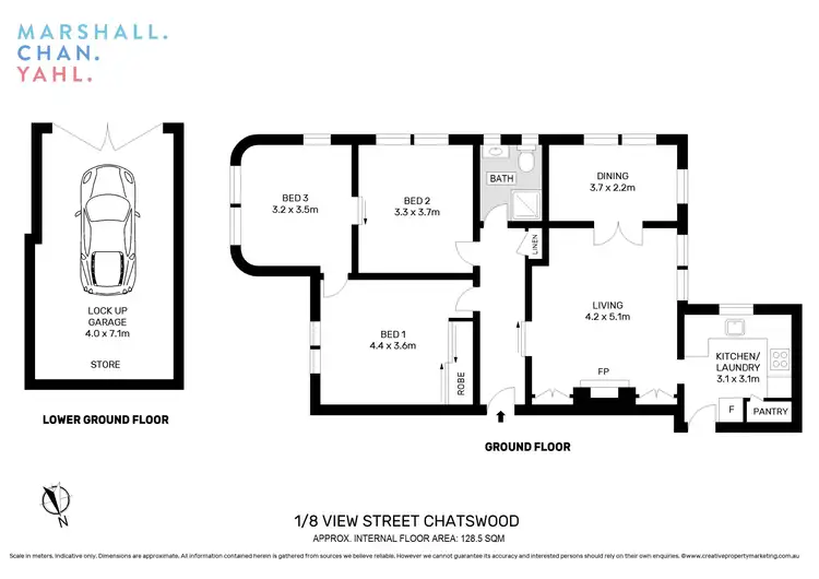 Floorplan of Homely apartment listing, 1/8 View Street, Chatswood NSW 2067