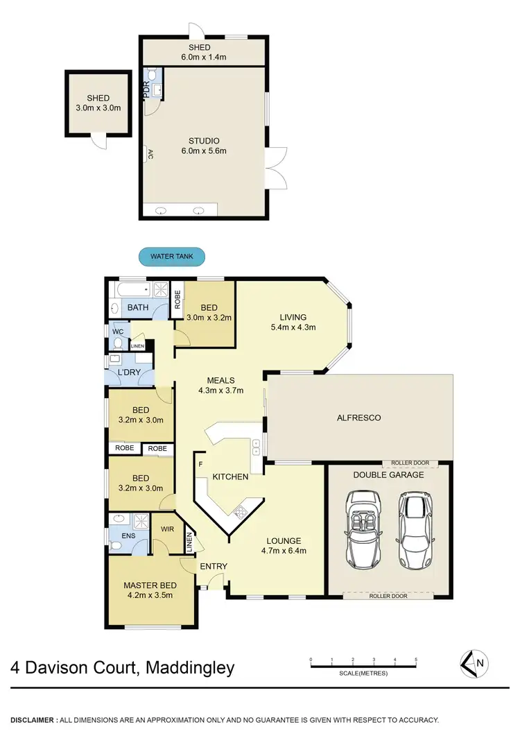 Floorplan of Homely house listing, 4 Davison Court, Maddingley VIC 3340