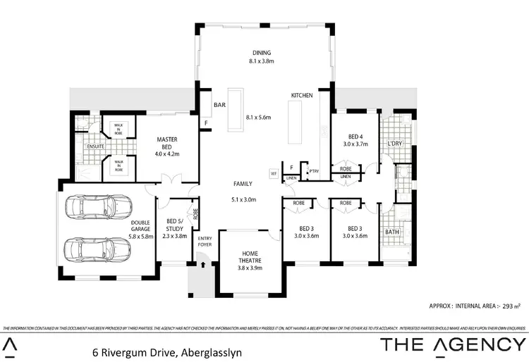 Floorplan of Homely house listing, 6 Rivergum Drive, Aberglasslyn NSW 2320