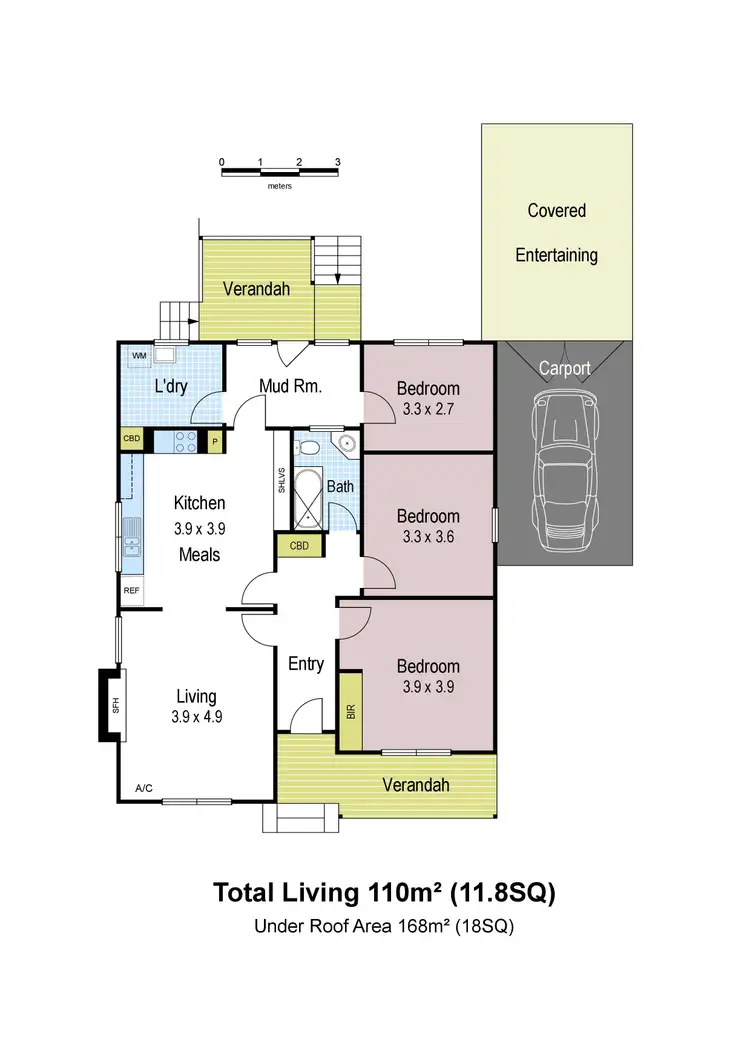 Floorplan of Homely house listing, 86 North Road, Warragul VIC 3820