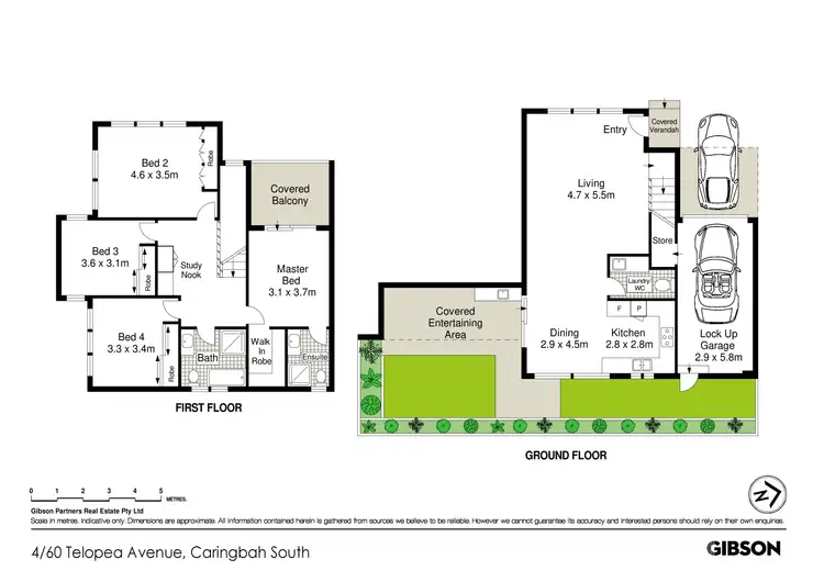 Floorplan of Homely townhouse listing, 4/60 Telopea Avenue, Caringbah South NSW 2229