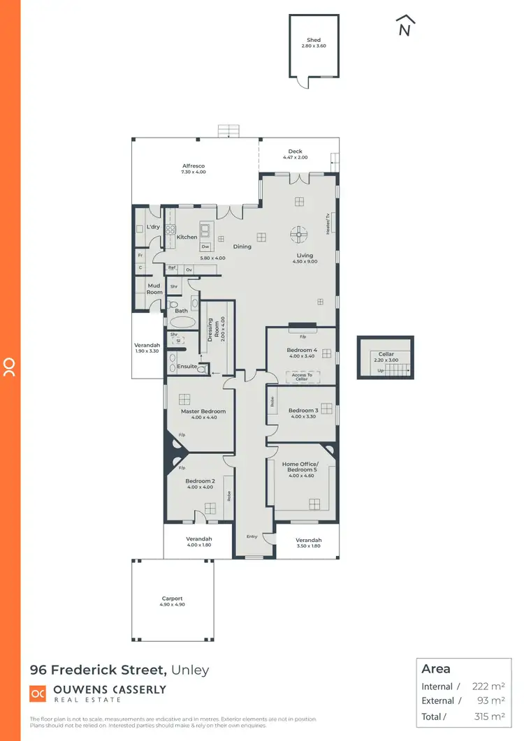 Floorplan of Homely house listing, 96 Frederick Street, Unley SA 5061