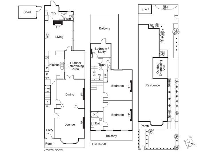 Floorplan of Homely house listing, 292 Cecil Street, South Melbourne VIC 3205