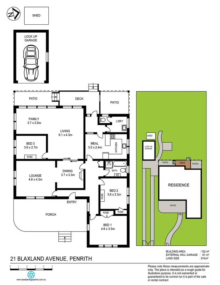 Floorplan of Homely house listing, 21 Blaxland Avenue, Penrith NSW 2750