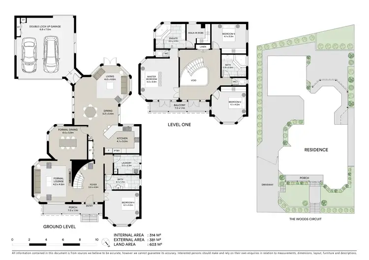 Floorplan of Homely house listing, 6 The Woods Circuit, Menai NSW 2234