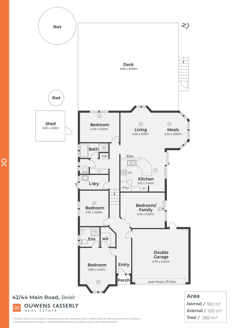 Floorplan of Homely house listing, 42 Main Road, Belair SA 5052