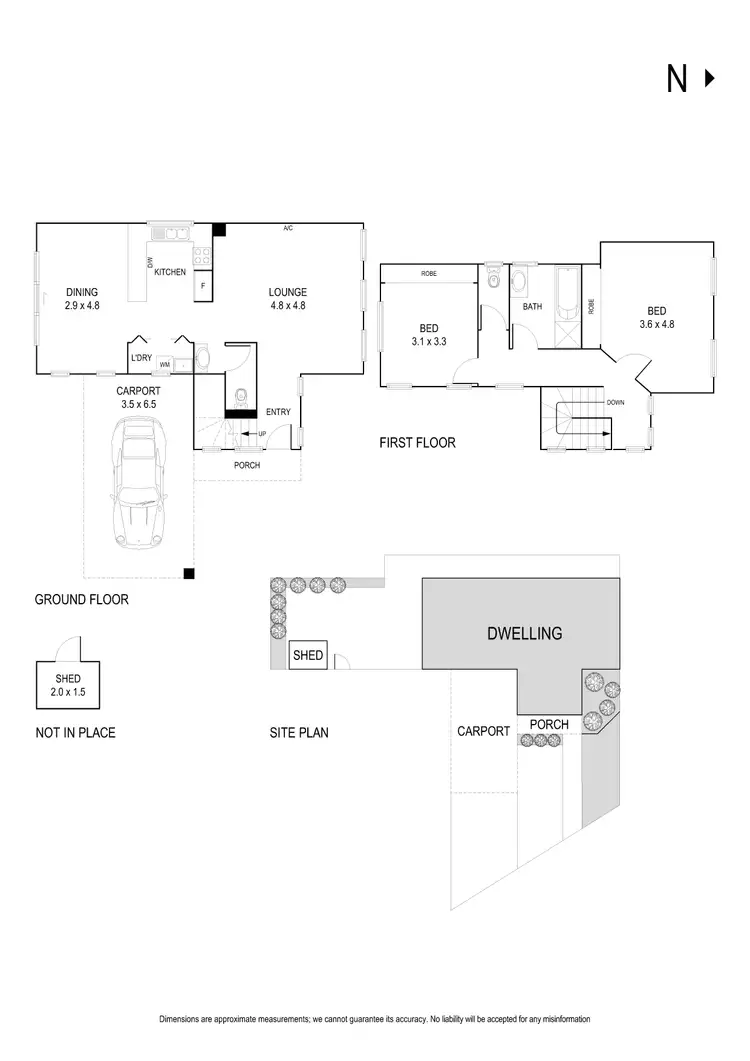 Floorplan of Homely townhouse listing, 8/90 Edgars Road, Thomastown VIC 3074