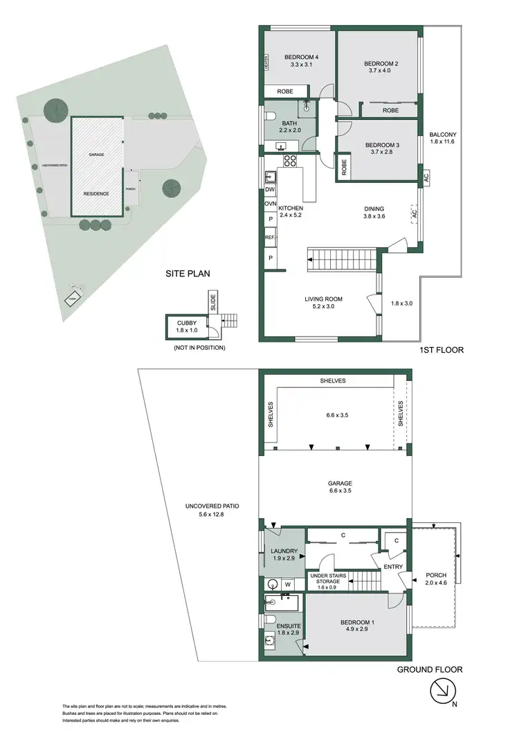 Floorplan of Homely house listing, 17 Talbot Grove, Mccrae VIC 3938