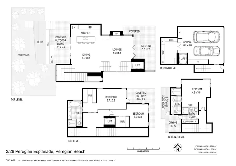 Floorplan of Homely house listing, 3/26 Peregian Esplanade, Peregian Beach QLD 4573