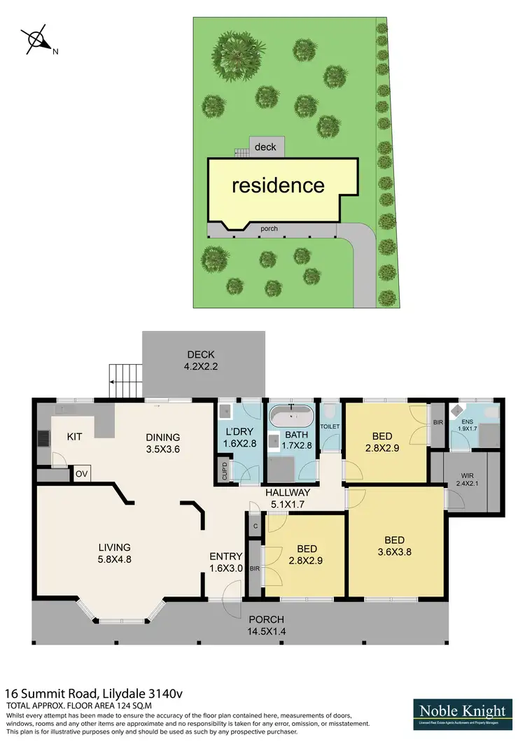 Floorplan of Homely house listing, 16 Summit Road, Lilydale VIC 3140