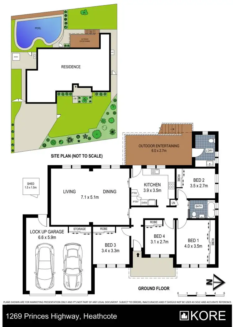 Floorplan of Homely house listing, 1269 Princes Highway, Heathcote NSW 2233