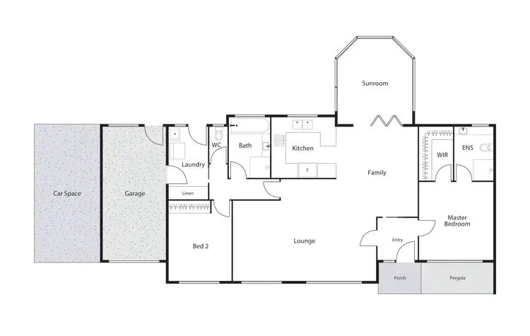 Floorplan of Homely house listing, 3/3 Shepherdson Place, Isaacs ACT 2607