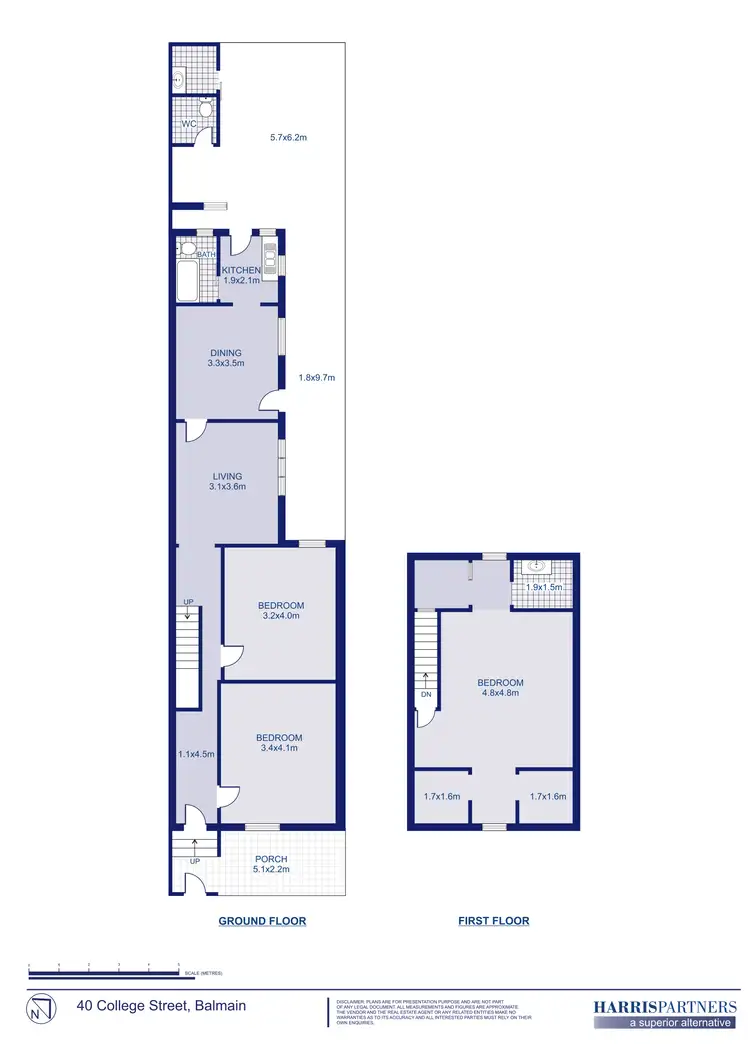 Floorplan of Homely house listing, 40 College Street, Balmain NSW 2041