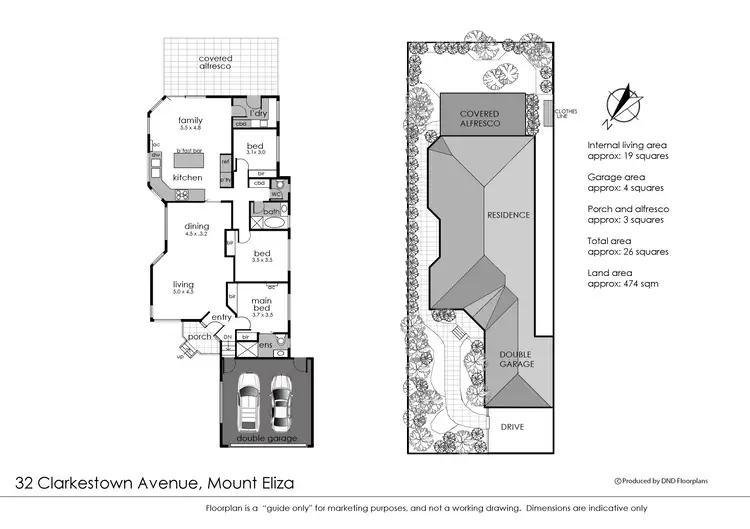 Floorplan of Homely house listing, 32 Clarkestown Avenue, Mount Eliza VIC 3930