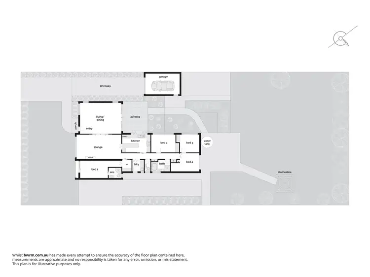 Floorplan of Homely house listing, 120 Carnegie Crescent, Griffith ACT 2603