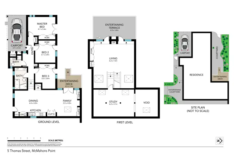 Floorplan of Homely house listing, 5 Thomas Street, Mcmahons Point NSW 2060
