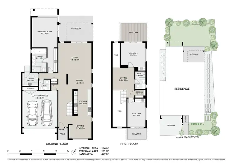 Floorplan of Homely house listing, 5 Pebble Beach Avenue, Magenta NSW 2261