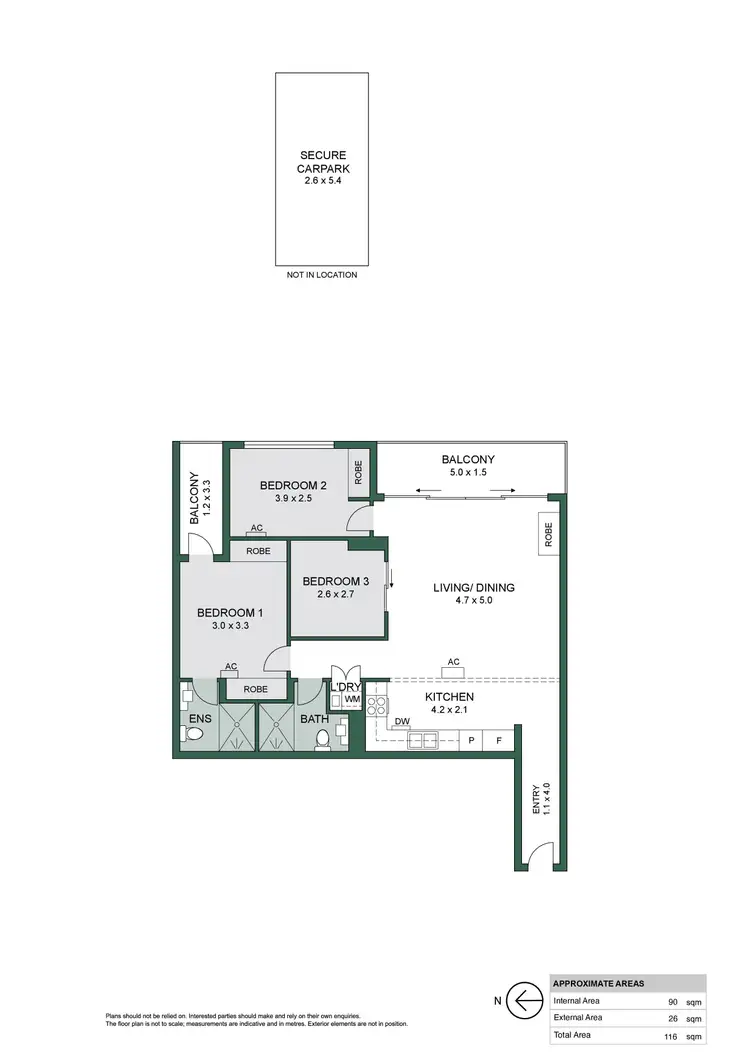 Floorplan of Homely apartment listing, 1001/160 Grote Street, Adelaide SA 5000