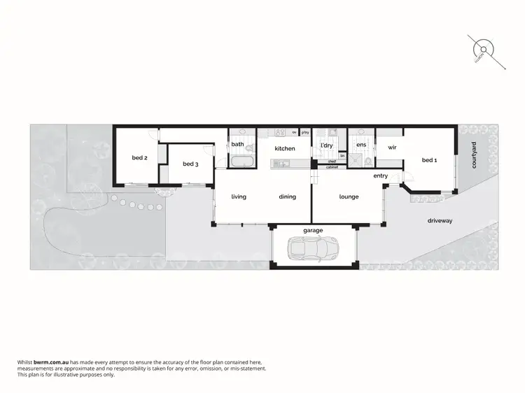 Floorplan of Homely house listing, 11A Carrington Street, Deakin ACT 2600