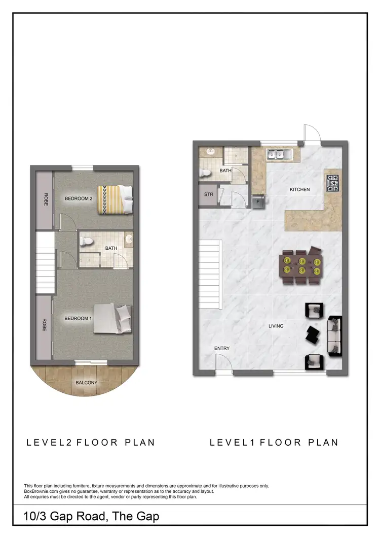 Floorplan of Homely unit listing, 10/3 Gap Road, The Gap NT 870