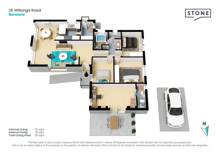 Floorplan of Homely house listing, 25 Willunga Road, Berowra NSW 2081