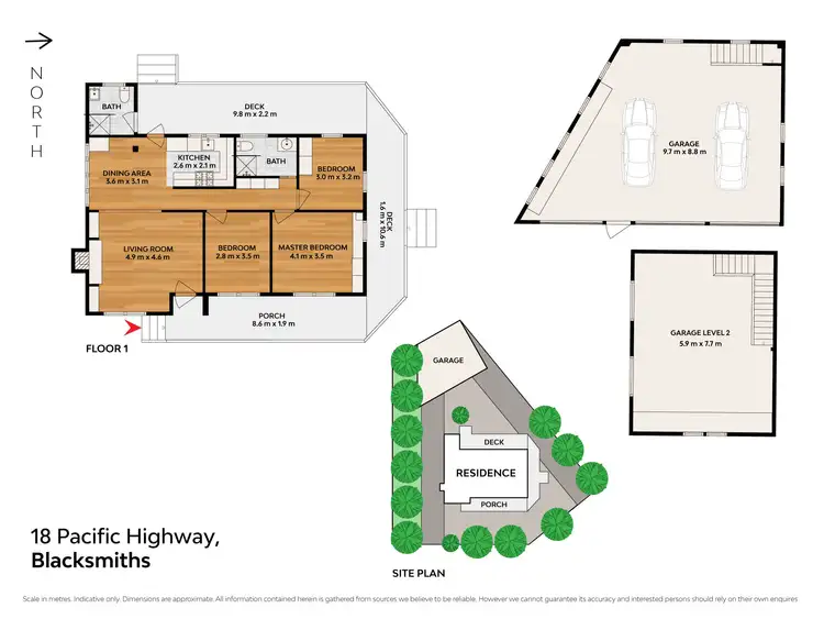 Floorplan of Homely house listing, 18 Pacific Highway, Blacksmiths NSW 2281