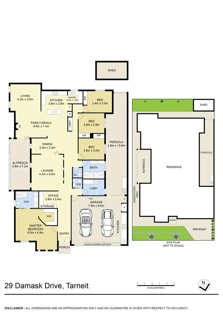Floorplan of Homely house listing, 29 Damask Drive, Tarneit VIC 3029