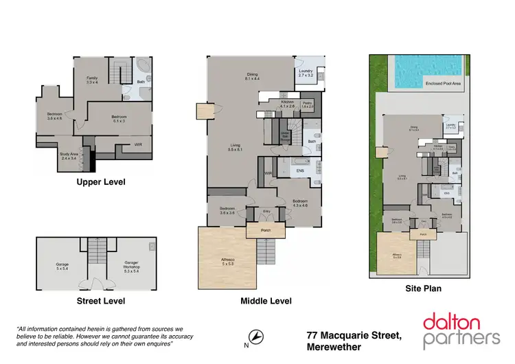 Floorplan of Homely house listing, 77 Macquarie Street, Merewether NSW 2291