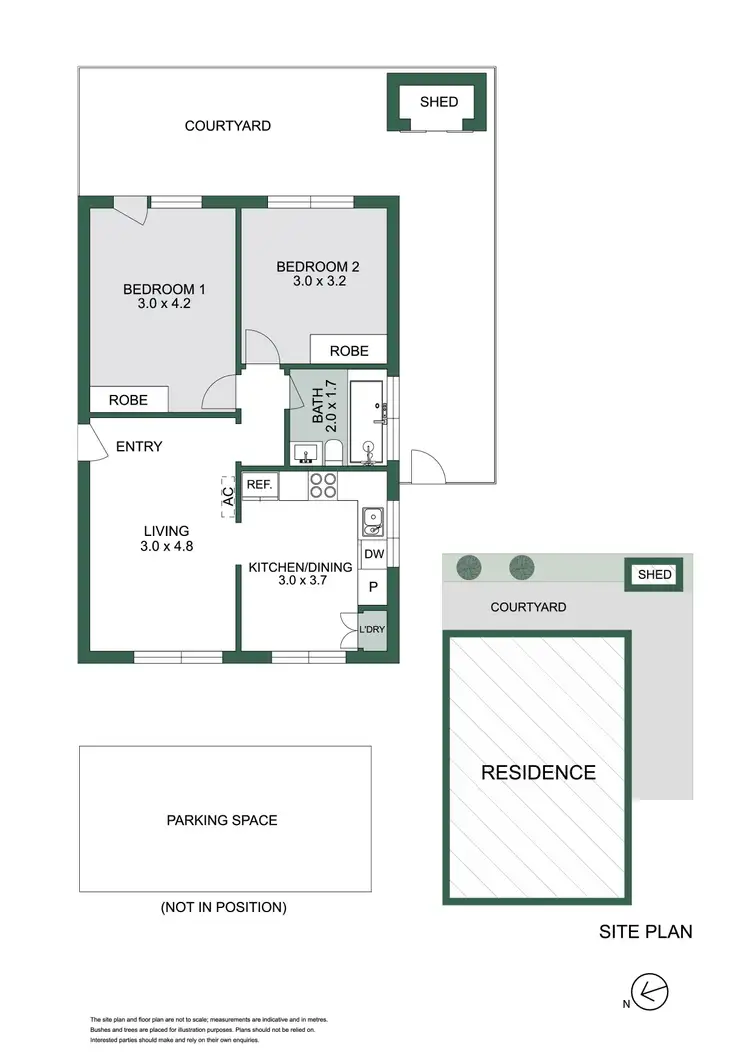 Floorplan of Homely apartment listing, 3/12 Madden Grove, Burnley VIC 3121