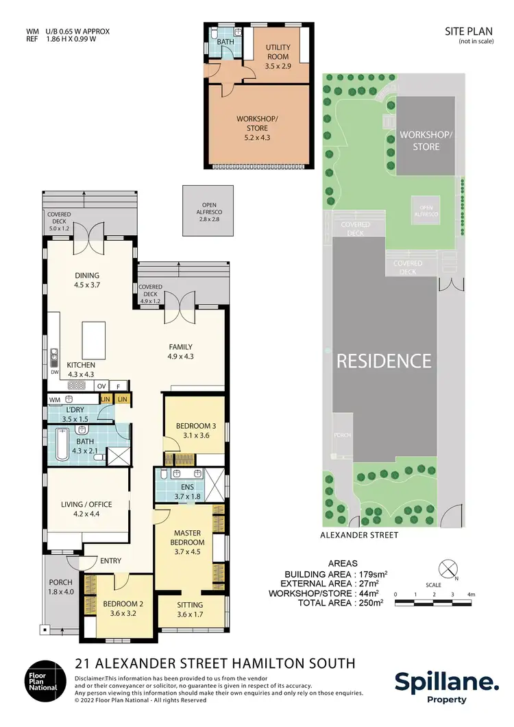 Floorplan of Homely house listing, 21 Alexander Street, Hamilton South NSW 2303