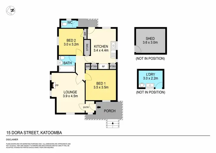 Floorplan of Homely house listing, 15 Dora Street, Katoomba NSW 2780