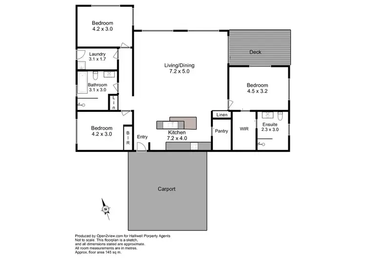 Floorplan of Homely house listing, 76 Mungala Crescent, Miandetta TAS 7310