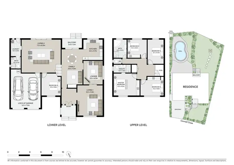 Floorplan of Homely house listing, 18 Connell Close, Baulkham Hills NSW 2153