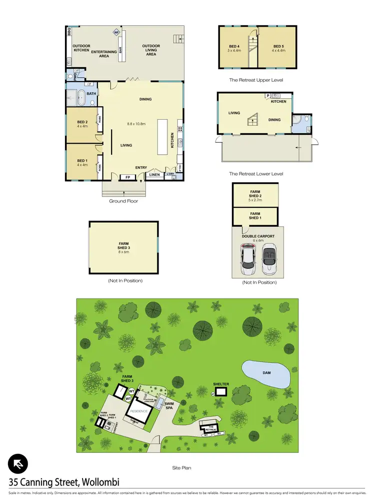 Floorplan of Homely rural property listing, 35 Canning Street, Wollombi NSW 2325