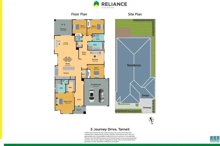 Floorplan of Homely house listing, 5 Journey Drive, Tarneit VIC 3029