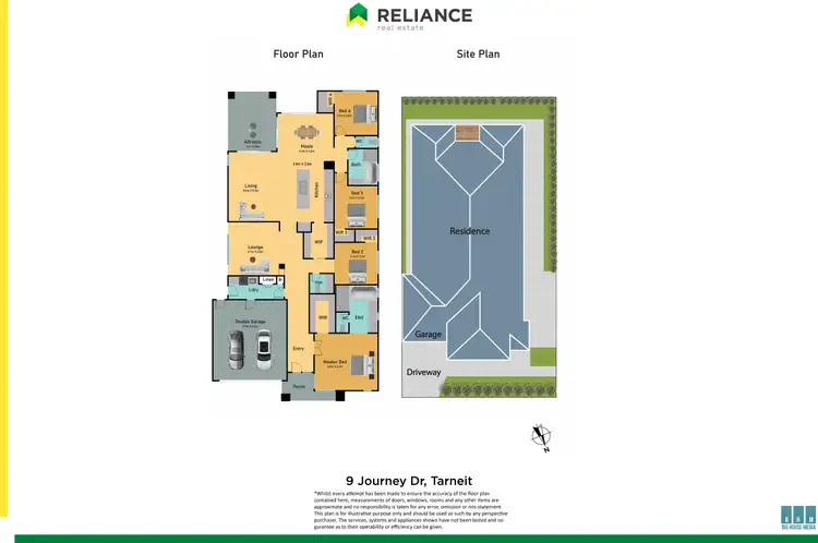 Floorplan of Homely house listing, 9 Journey Drive, Tarneit VIC 3029