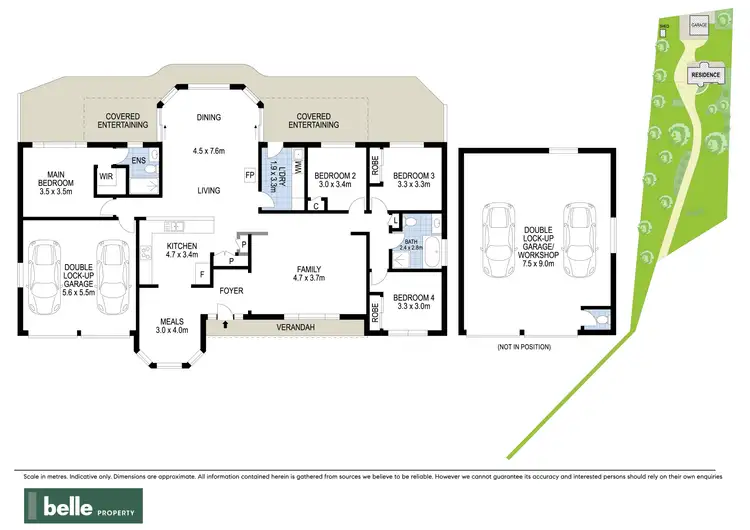 Floorplan of Homely house listing, 661a Woollamia Road, Woollamia NSW 2540