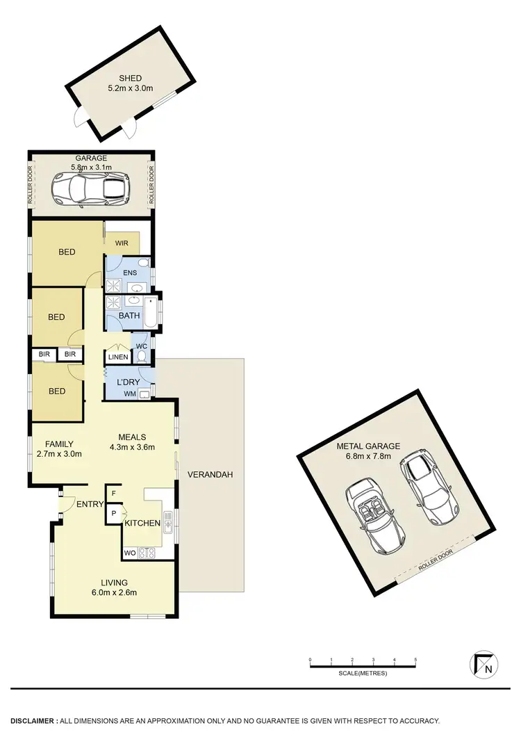 Floorplan of Homely house listing, 4 Marriot Road, Keilor Downs VIC 3038