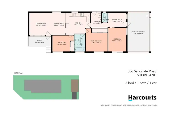 Floorplan of Homely house listing, 386 Sandgate Road, Shortland NSW 2307