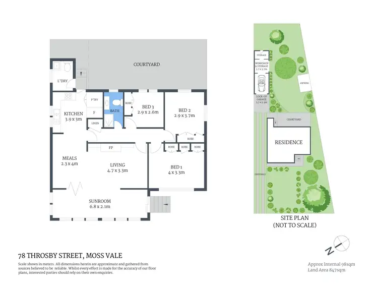 Floorplan of Homely house listing, 78 Throsby Street, Moss Vale NSW 2577