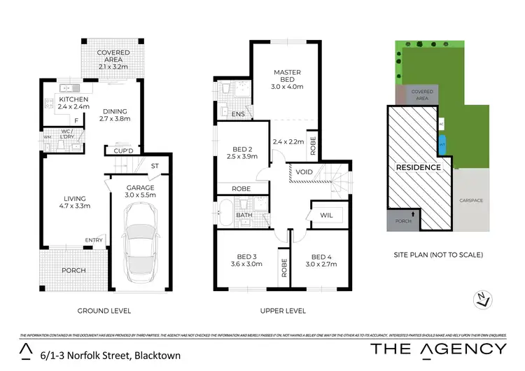 Floorplan of Homely townhouse listing, 6/1-3 Norfolk Street, Blacktown NSW 2148