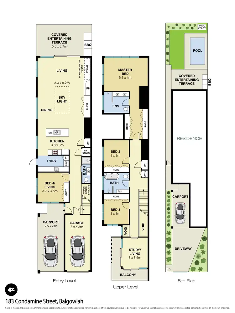 Floorplan of Homely house listing, 183A Condamine Street, Balgowlah NSW 2093