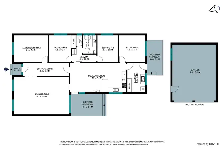 Floorplan of Homely house listing, 27 Rosemary Drive, Lalor VIC 3075
