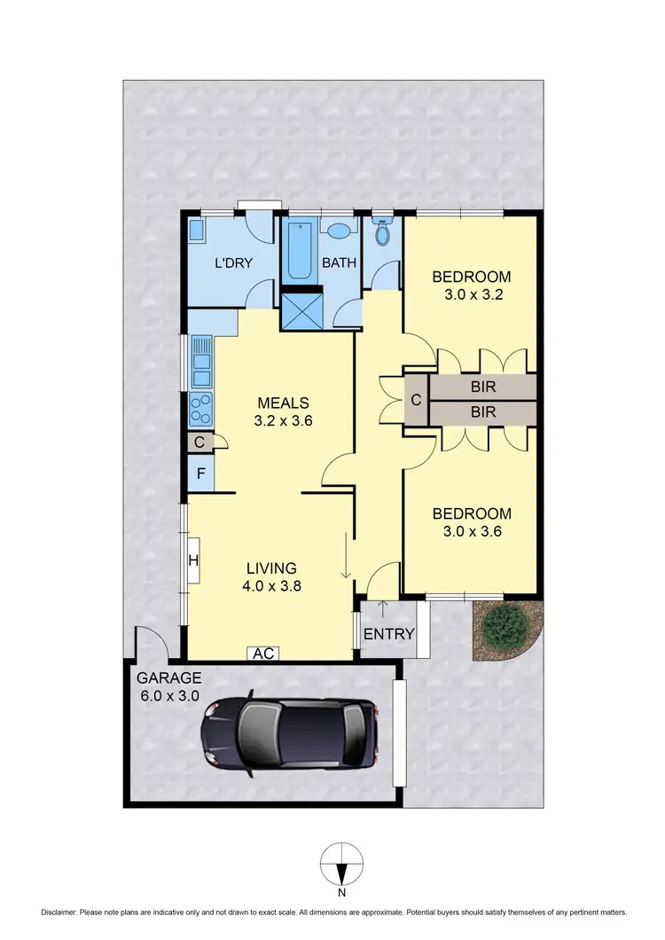 Floorplan of Homely unit listing, 3/25-27 Lake Street, Reservoir VIC 3073