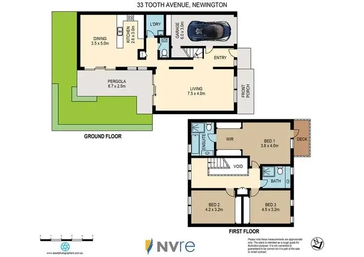Floorplan of Homely house listing, 33 Tooth Avenue, Newington NSW 2127