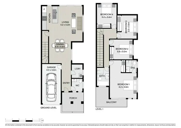 Floorplan of Homely semi-detached listing, 84B Centenary Road, South Wentworthville NSW 2145