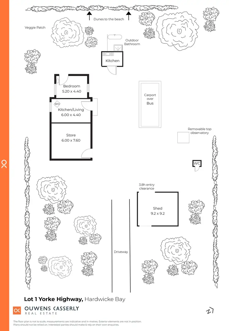 Floorplan of Homely house listing, Lot 1 Yorke Highway, Hardwicke Bay SA 5575