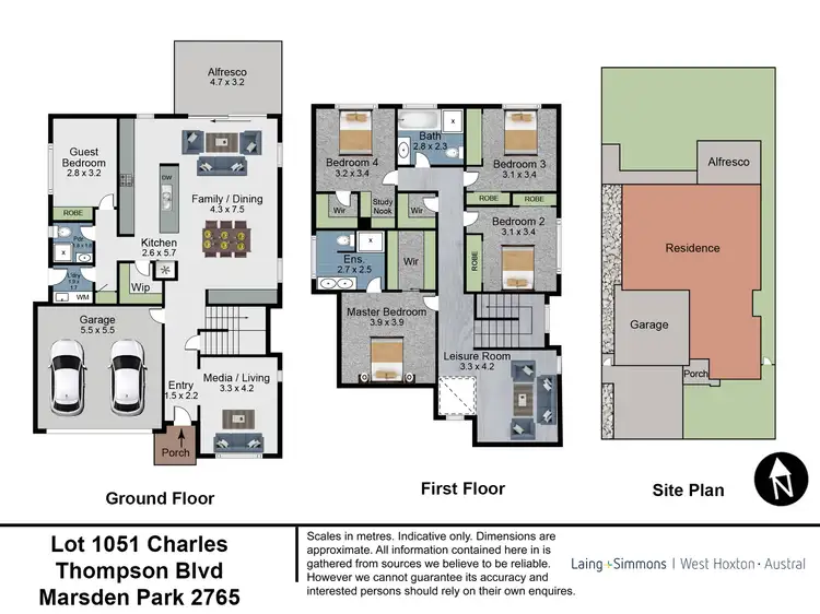 Floorplan of Homely house listing, 48 Charles Tompson Boulevarde, Marsden Park NSW 2765