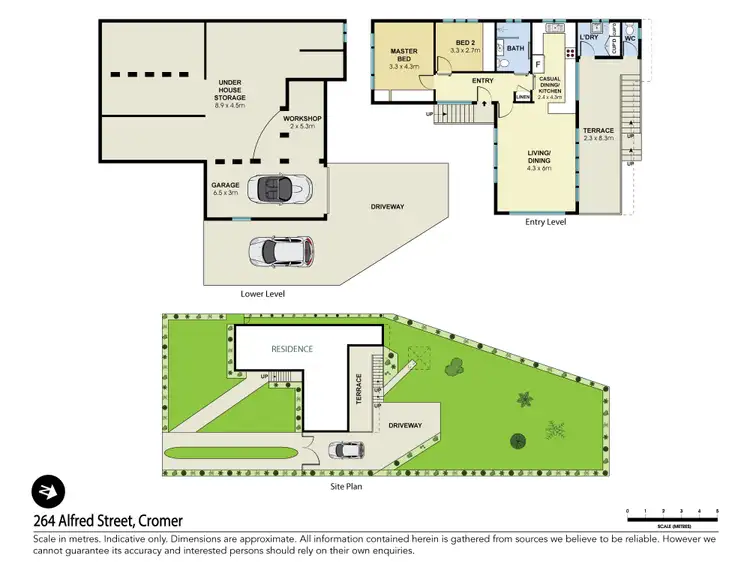 Floorplan of Homely house listing, 264 Alfred Street, Cromer NSW 2099