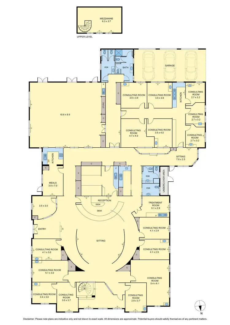 Floorplan of Homely house listing, 23 Gladstone Street, Moonee Ponds VIC 3039